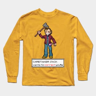 Caretaker Jack Wants to Battle! Long Sleeve T-Shirt